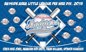 Dodgers Baseball Banners